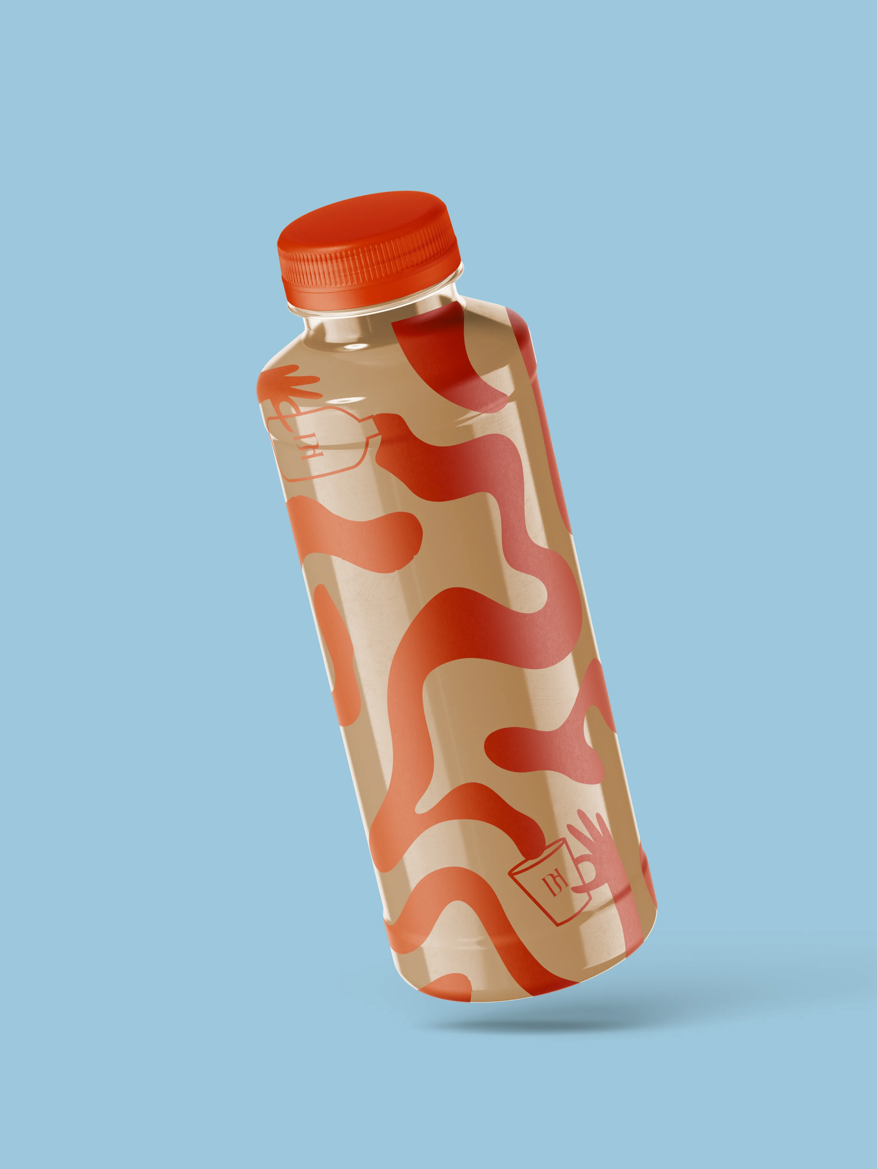 Full view of the Drip Happens bottle